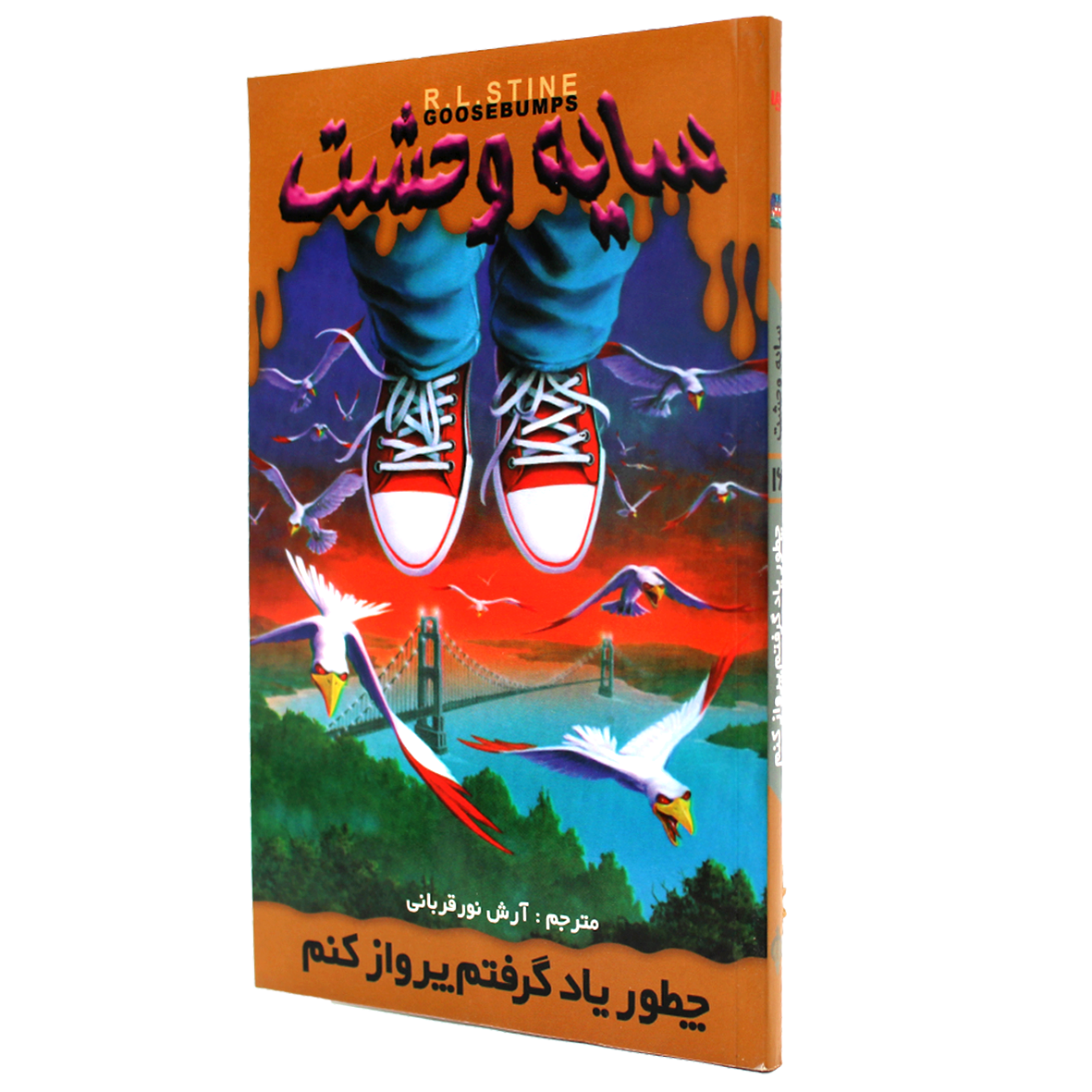 کتاب سایه وحشت جلد 16 چطور یاد گرفتم پرواز کنم