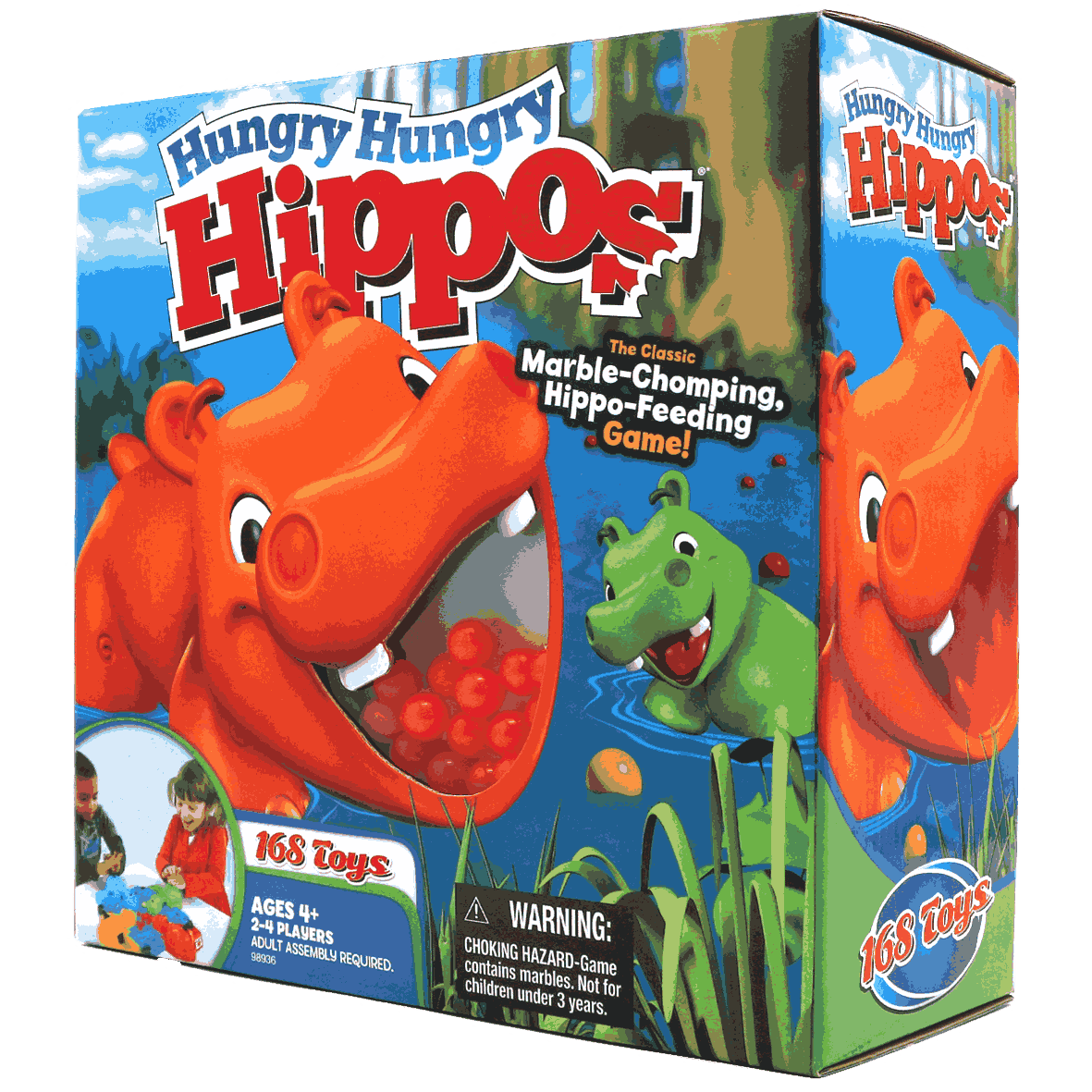 بازی اسب آبی گرسنه HIPPOS