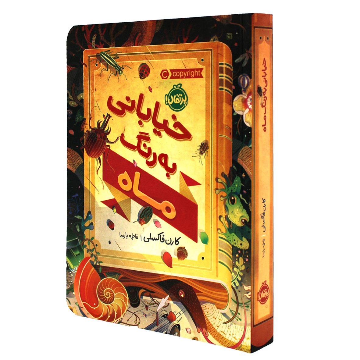 کتاب خیابانی به رنگ ماه