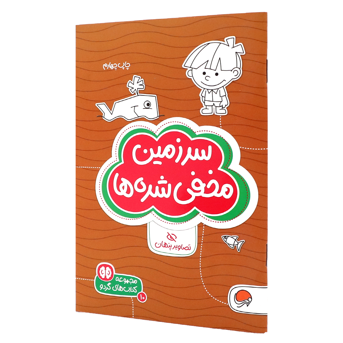 کتاب های گردو جلد ۱۰ سرزمین مخفی شده ها