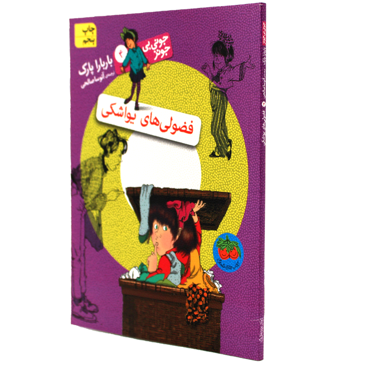 کتاب جونی بی جونز جلد 4 فضولی های یواشکی