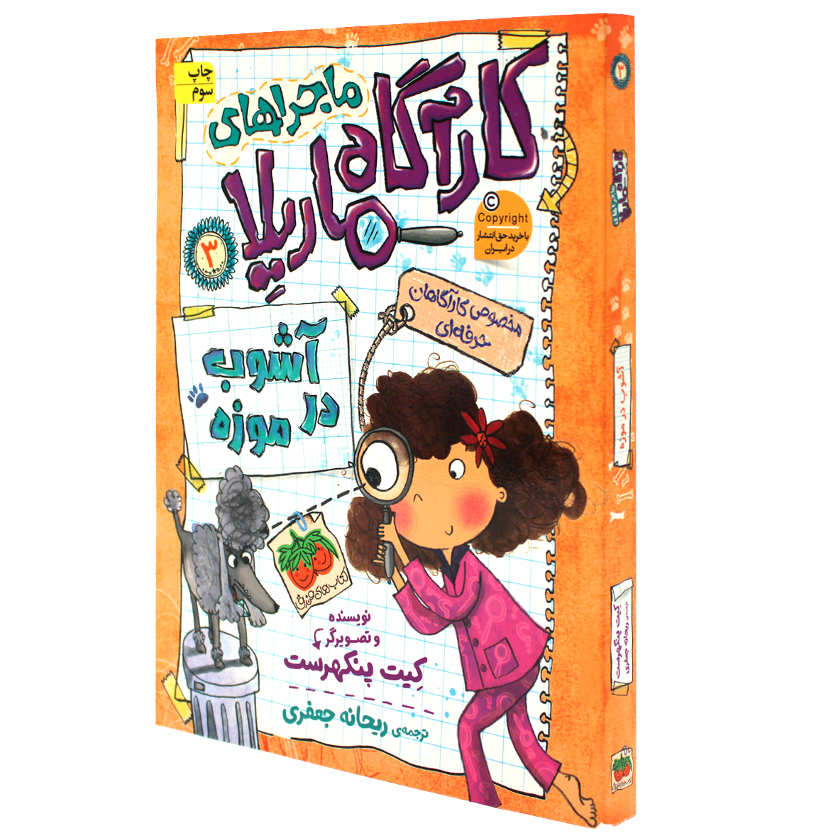 کتاب آشوب در موزه