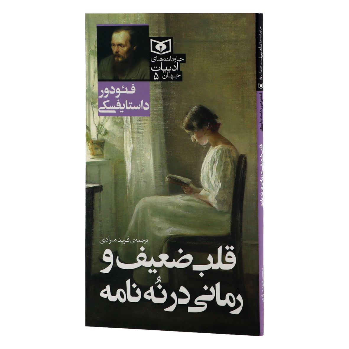 کتاب جاودانه های ادبیات جهان جلد 5 قلب ضعیف و رمانی در نه نامه