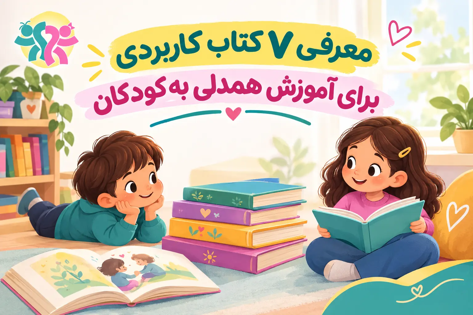 معرفی 7 کتاب کاربردی برای آموزش همدلی به کودکان 